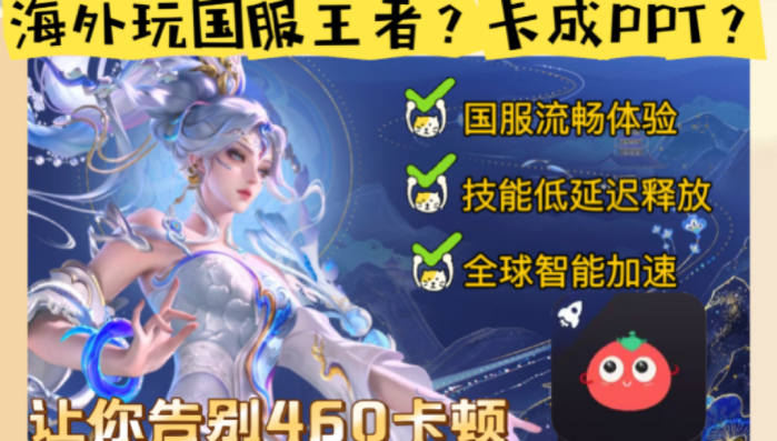 国外玩王者荣耀怎么降低延迟教程
